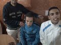 tarik avec ses amis au syber marsa -tarik-