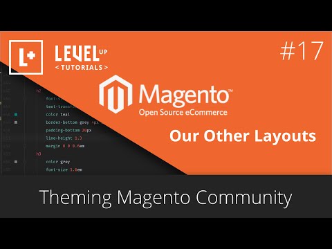 Magento Tutorials 41(Community) – Theming Magento 17 – Our Other Layouts