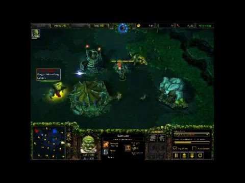 how to harvest lumber with undead in warcraft 3