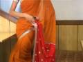 Mustard Faux Georgette Saree with Blouse Mustard Faux Georgette Saree with Blouse
