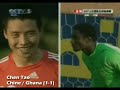 China u23 football team goals during Toulon Cup