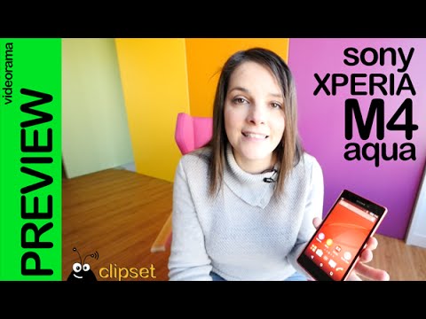 Sony Xperia M4 aqua preview #MWC15 en español