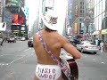 The Naked Cowboy in Times Square The Naked Cowboy in Times Square