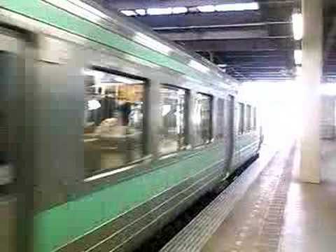 動画で見るＪＲ北海道・ＪＲ札幌駅／小樽行き快速エアポート到着
