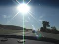 Ferrari F40 drive in sunny Southern California