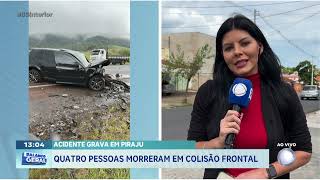 Acidente grave em Piraju: quatro pessoas morreram em colisão frontal