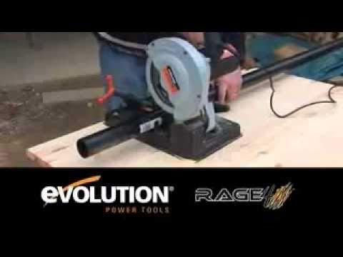 EVOLUTION RAGE4 Δισκοπρίονο 185MM - www.karaiskostools.gr