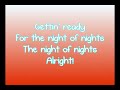 lyrics on screen
hq:
http://www.youtube.com/watch?v=m3vcw73z4_4&fmt=18

color coated:
troy: blue
gabriella: pink
sharpay: purple
ryan: green
chad: yellow
taylor: red
jason: grey
zeke: brown
martha: lime
kelsi: orange
boys: black
girls: sky
cast/both: white