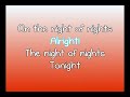 lyrics on screen
hq:
http://www.youtube.com/watch?v=m3vcw73z4_4&fmt=18

color coated:
troy: blue
gabriella: pink
sharpay: purple
ryan: green
chad: yellow
taylor: red
jason: grey
zeke: brown
martha: lime
kelsi: orange
boys: black
girls: sky
cast/both: white