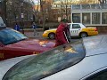 Giraffe street interview #1 - Fake accident
