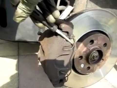 how to bleed golf mk4 brakes