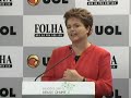 Dilma no debate do UOL - Crise internacional