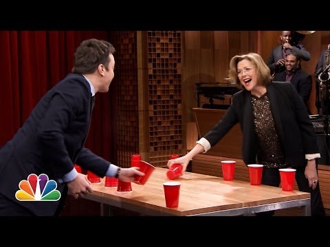 Cup - Jimmy and Annette square off in the classic drinking game Flip Cup. Subscribe NOW to The Tonight Show Starring Jimmy Fallon: http://bit.ly/1nwT1aN Watch The ...
