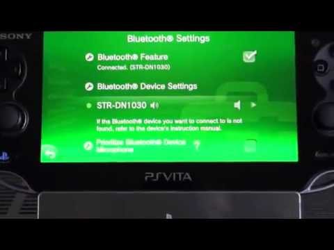 how to bluetooth from phone to ps vita
