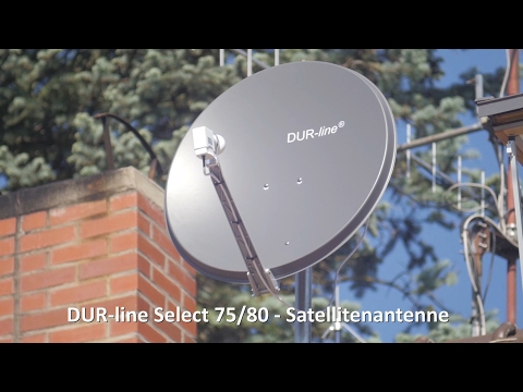 Satellitenschüssel - DUR-line Select 75/80 - 3 x Test 
