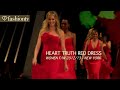 Heart Truth Red Dress ft Christie Brinkley, Patti Stanger, Minka Kelly at NYFW 2012 | FashionTV FTV
