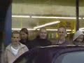Going around the streets in a car shouting at some stupid chavs
