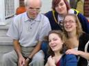 Nonno with 3 of his granddaughters