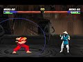 MK vs SF 1 (Raiden vs Ken)