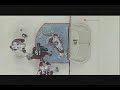 Cam Ward Cut by Rick Nash's Skate