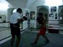 boxing sparring at the gym dione boxing club malta 2005.
