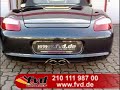 Boxster 987 / Cayman TUV Sport Muffler with Sport Cats