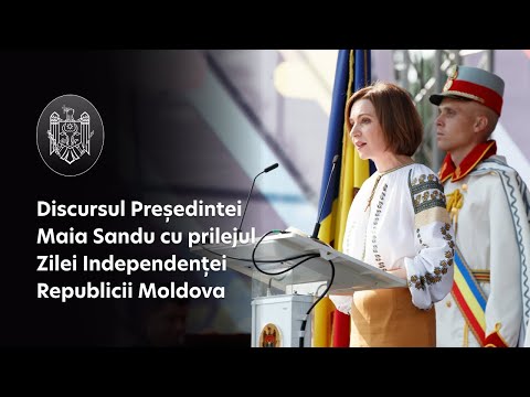 Speech of H.E. Madam President Maia Sandu on the occasion of the Independence Day of the Republic of Moldova