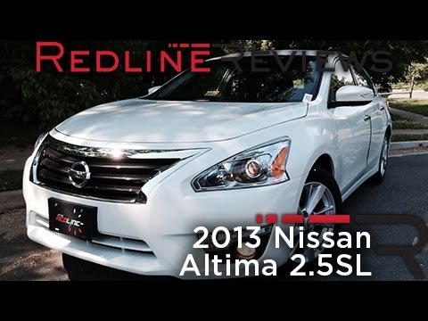 2013 Nissan Altima 2.5SL Review, Walkaround, Exhaust, & Test Drive