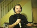 Me singing This years love by David gray.