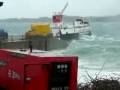 Iona ferry in a gale Iona ferry in a gale
