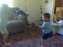 nini and evan playing WOW
