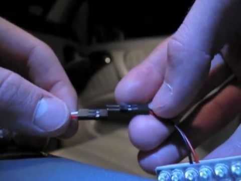 Replacing Car Interior Lights with LED Lights