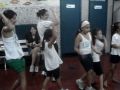 aula de dança com as meninas, hahahaha