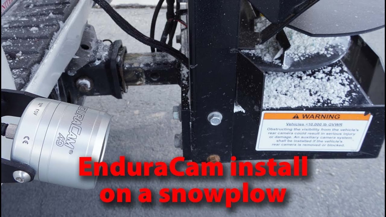 Installing a camera system on your snowplow - EnduraCam