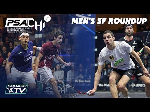 Squash: Men's SF Roundup - PSA World Championships 2018/19