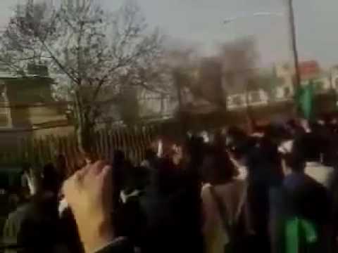 Protest at Unive. of Science and Technology Iran Tehran 3.03.2010