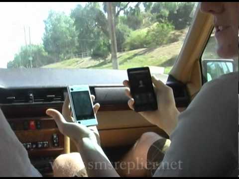 RYDBELGIUM - Teenage drivers demonstrate the benefits of texting while driving app produced by Iconosys, Inc. : SMS Replier Pro. The application engages while driving and...