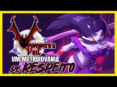Esse METROIDVANIA Brasileiro é de outro NÍVEL (Vampire's Veil) @NuntiusGames