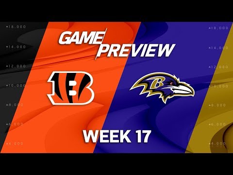Video: Cincinnati Bengals vs. Baltimore Ravens | NFL Week 17 Game Preview | NFL Playbook