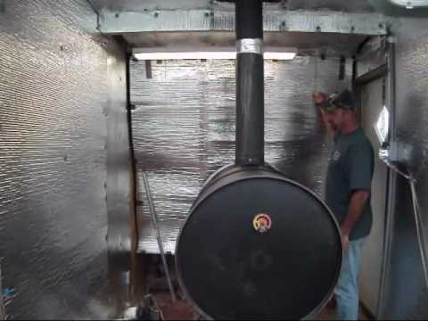 how to vent stove on interior wall