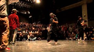 Kite & Madoka vs バファリン & リュウイチ – Juste Debout Japan 2013 Semi Final