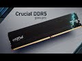 Crucial DDR5 Pro Memory: No fuss. Just fast.