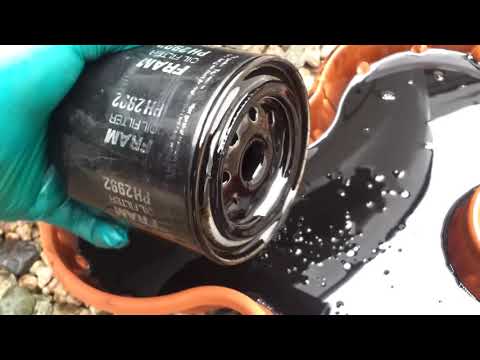how to remove a oil filter