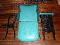 Home Theater Seating Antique Cast Iron Art Nouveau Restoration