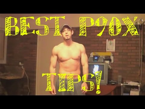 p90x advice - Add me on Facebook! http://www.facebook.com/M01Smith P90X Tips - Importance of Modifying the P90X Moves http://www.teamironman.com That first month of P90X i...