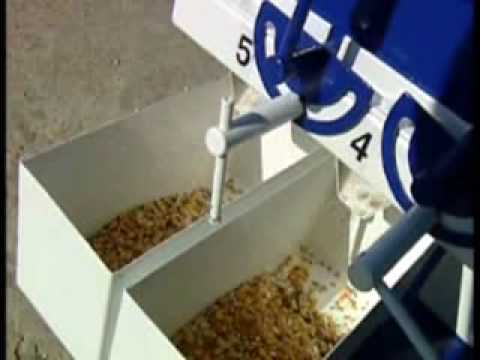 Seed Cleaning Machine - Innovation systems for seed and grain cleaning. Separating Machine «Almaz» - is an air grain separator of new generation. http://agrotech.lg.ua/eng/