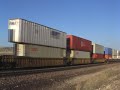 BNSF Intermodal East w/Lots of Cool Power,Seligman,AZ BNSF Intermodal East w/Lots of Cool Power,Seligman,AZ