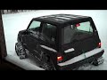 Groomer for Kevin Springs. Brookville, Pa. 1995 beater Geo Tracker, flat black paint and Mattracks. Machine is performing much better than expected.