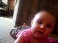 dehlia trying to crawl