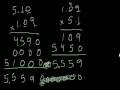 Mulitplication 8: Multiplying decimals (Old video)